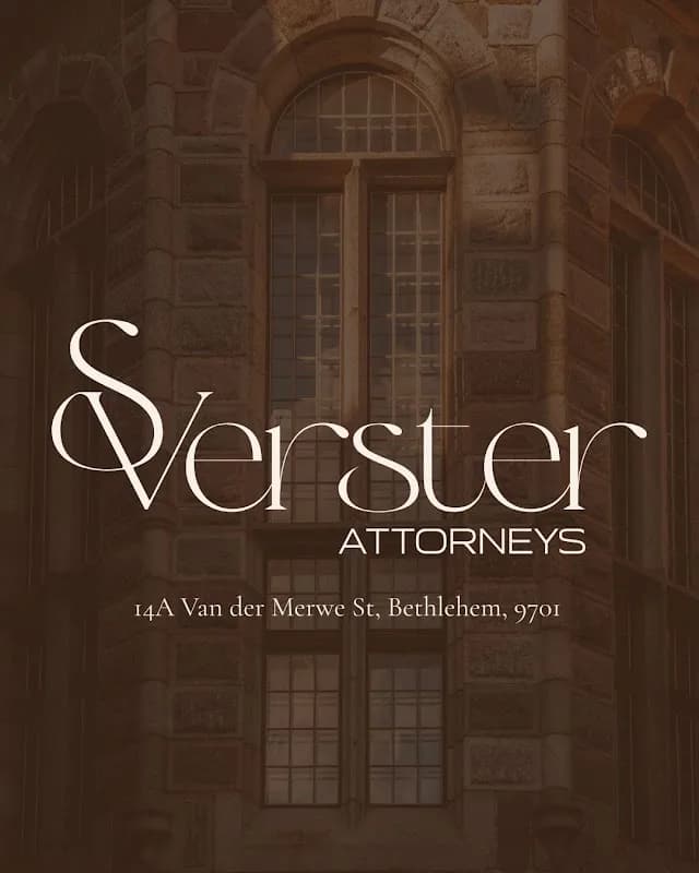 S Verster Attorneys in Bethlehem CBD