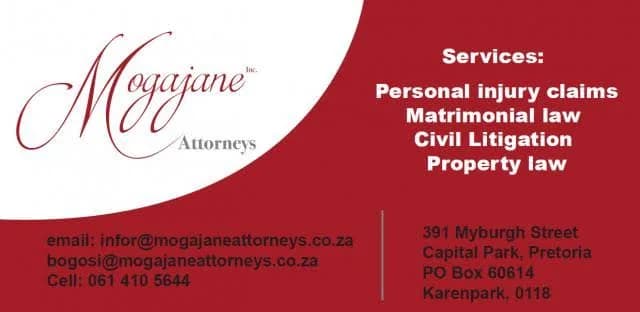 Mogajane Attorneys in The Moot