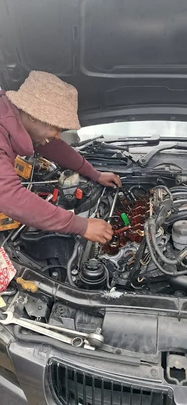 Gift @ Bimmer Mobile Workshop in Khayelitsha