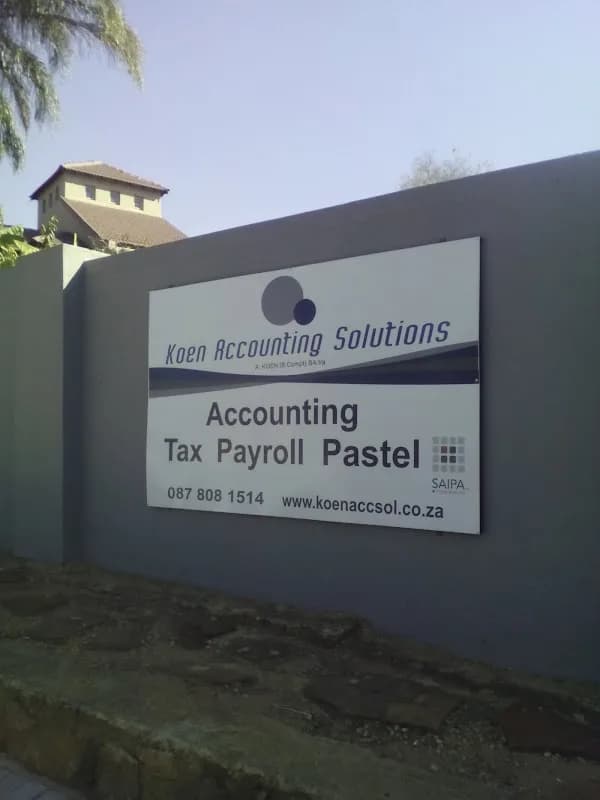Koen Accounting Solutions in Broederstroom