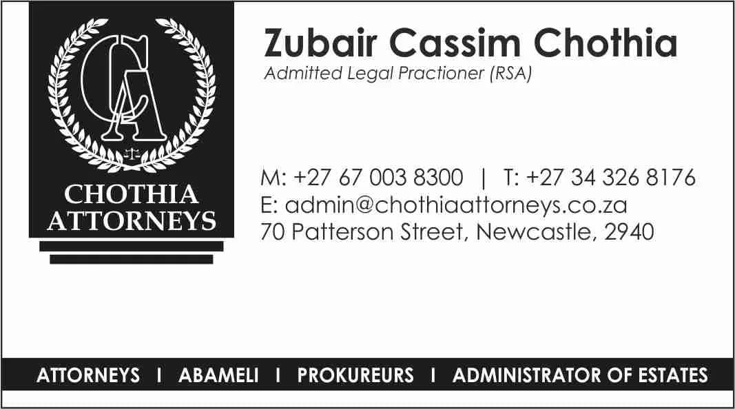 Chothia Attorneys in Madadeni