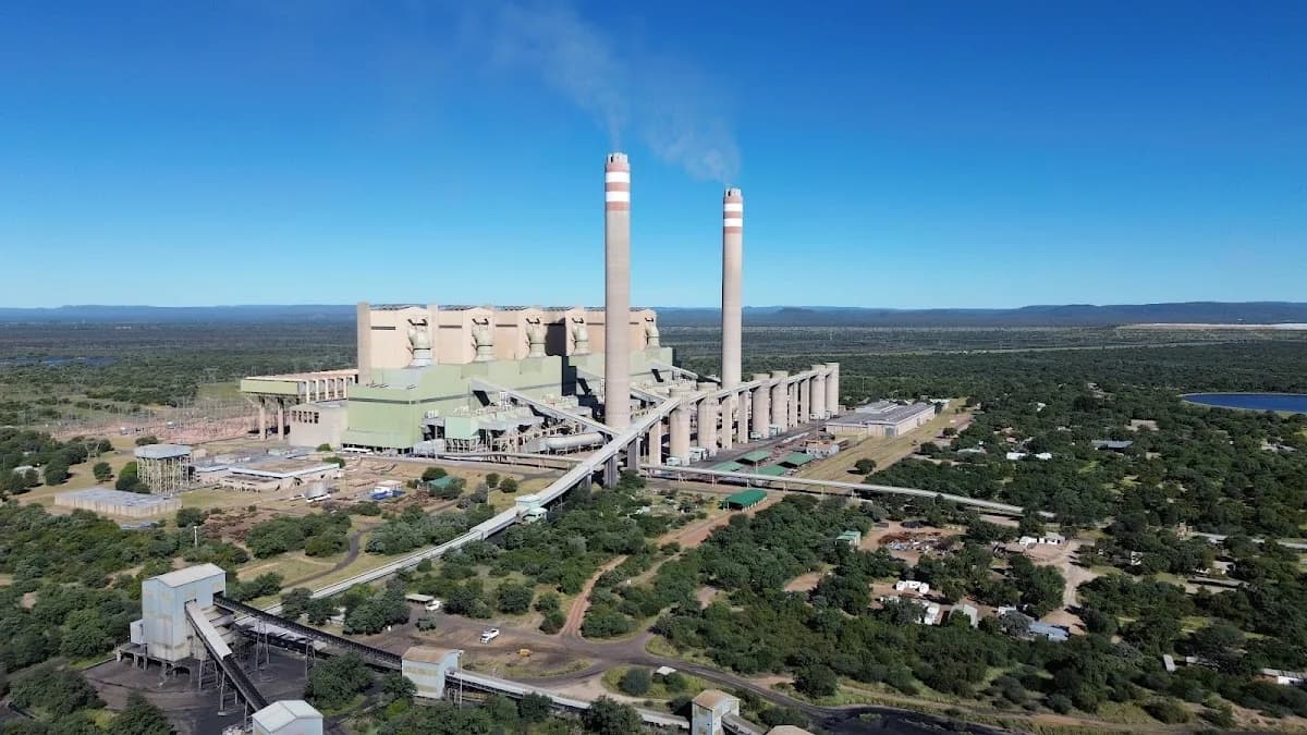 Matimba Power Station in Marapong