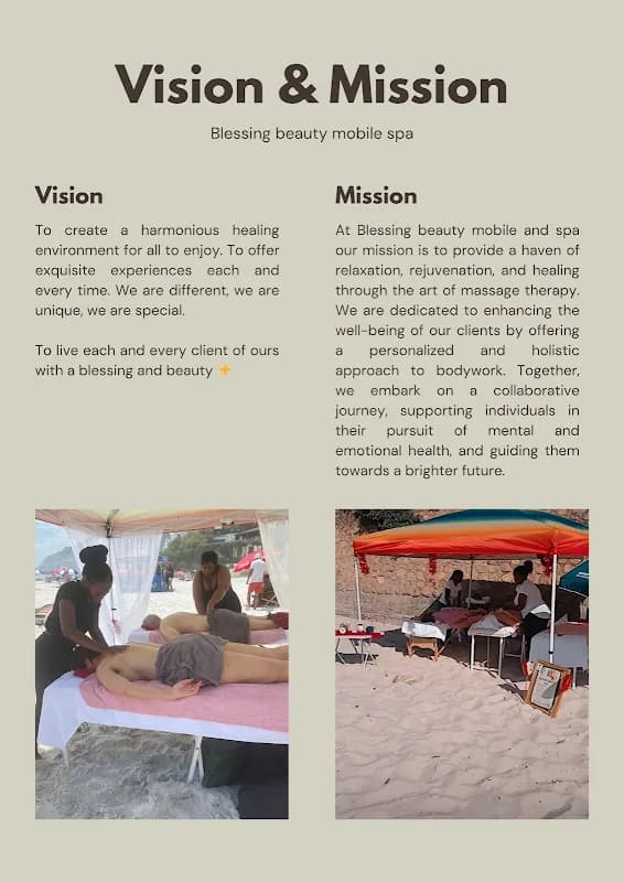 Beauty blessing mobile and beach spa in Clifton