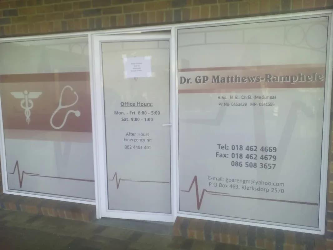 Dr. GP Matthews-Ramphele in Flamwood