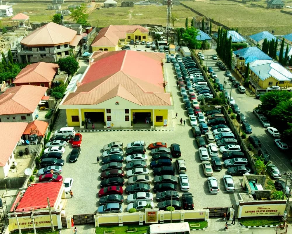 Living Faith Church, Mega City, Trademore Estate, Lugbe in Trademore