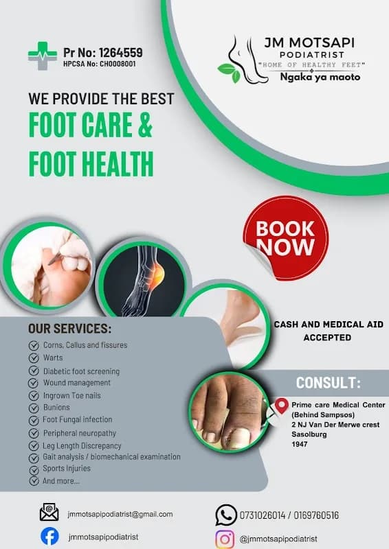 Primecare Medical Health Center in Sasolburg CBD