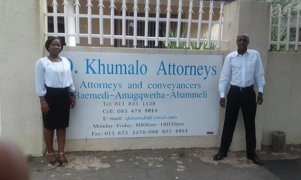 Q. KHUMALO ATTORNEYS in Germiston