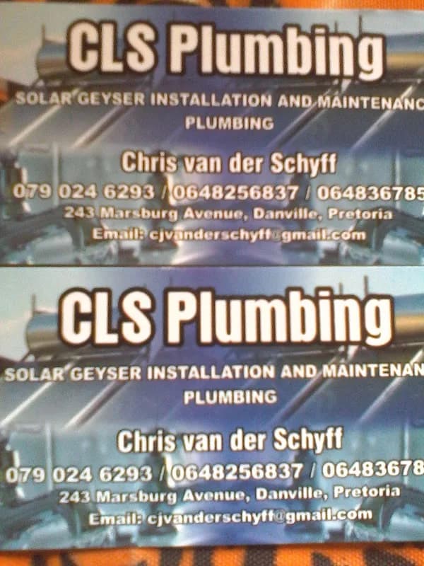 cls Plumbers in Attridgeville