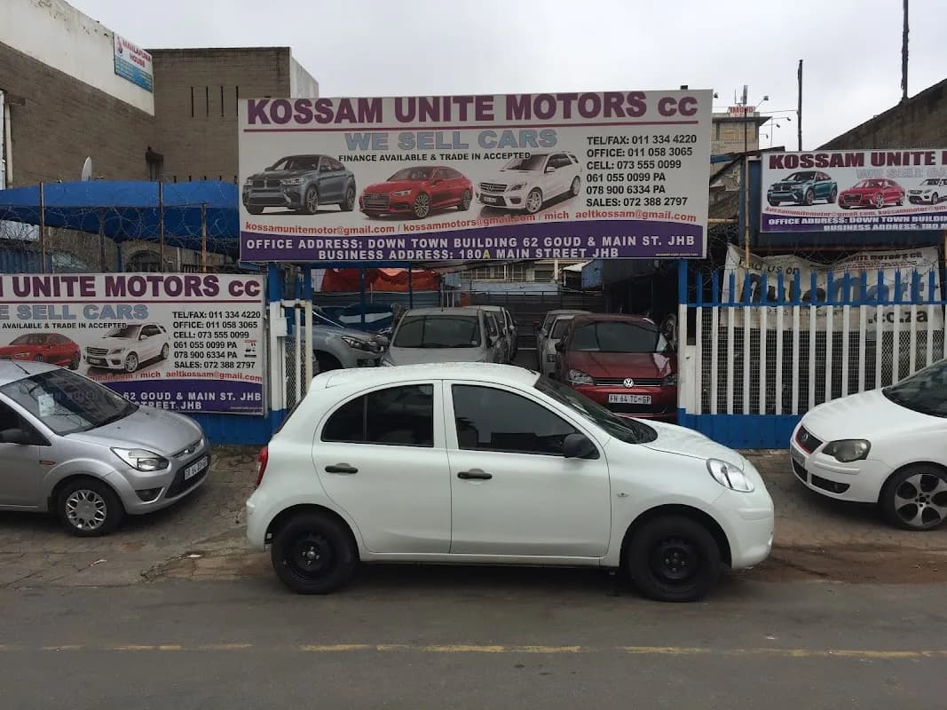 Kossam Unite Motors in Johannesburg CBD