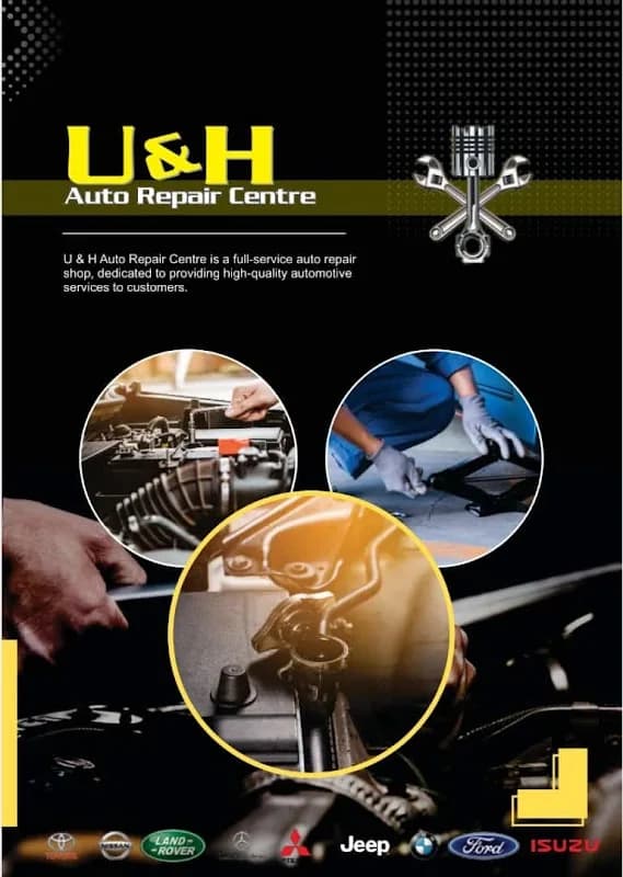U & H auto repair center in Clubview