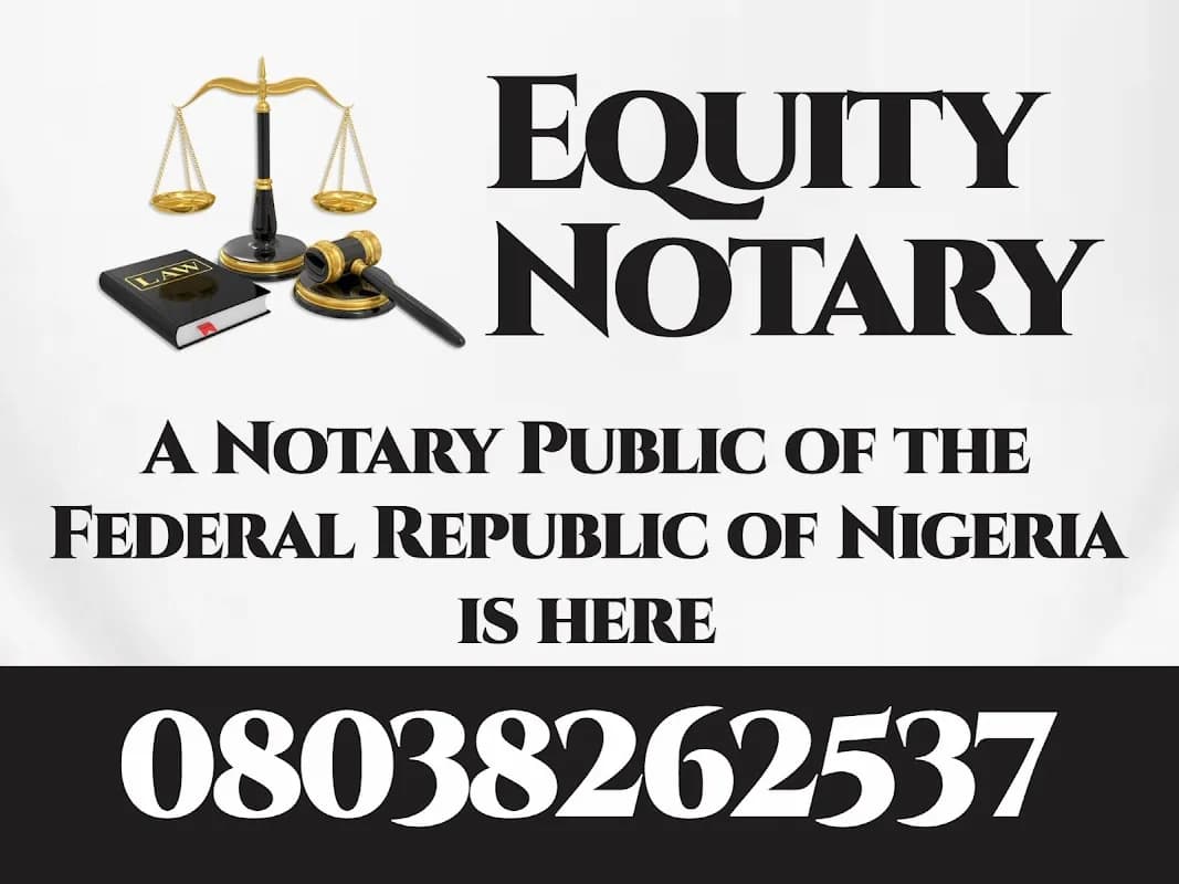 Equity Notary in Agbowa