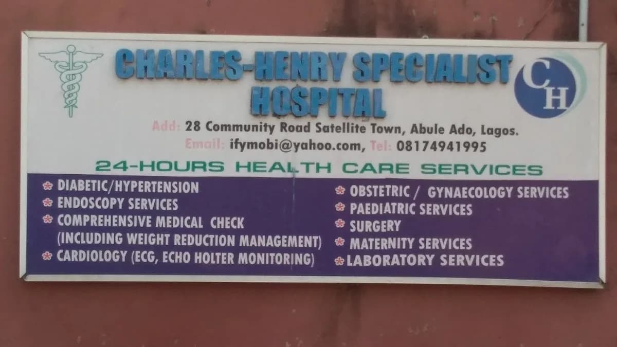 Charles-Henry Specialist Hospital in Satellite Town