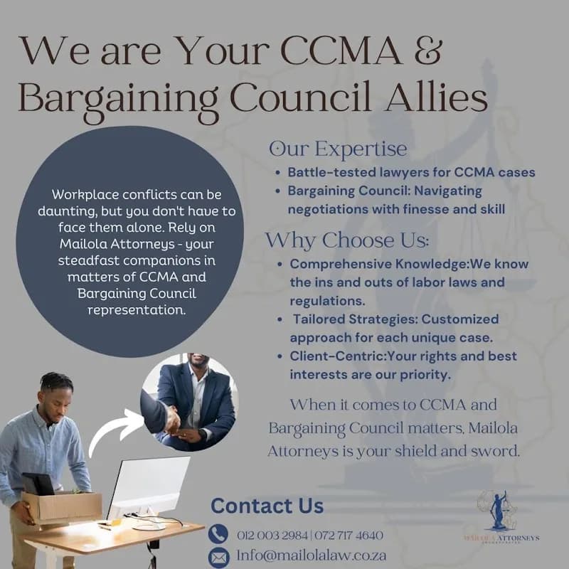Mailola Attorneys Inc in Menlyn