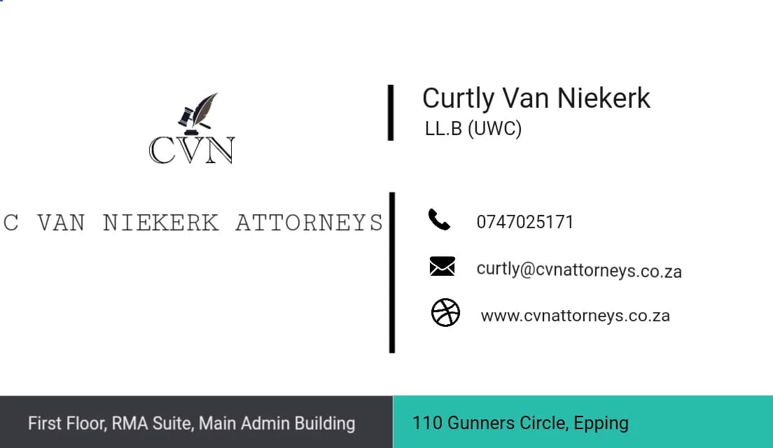 C Van Niekerk Attorneys in Langa