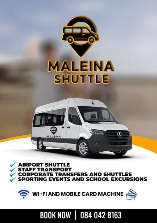 Maleina Shuttle in Pretoria CBD