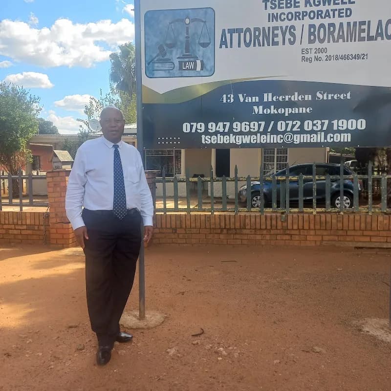 Tsebe Kgwele Incorporated Attorneys in Mokopane CBD