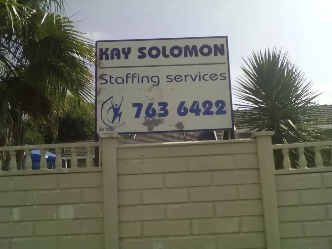 Kay Solomon Recruitment in Weltevreden Park