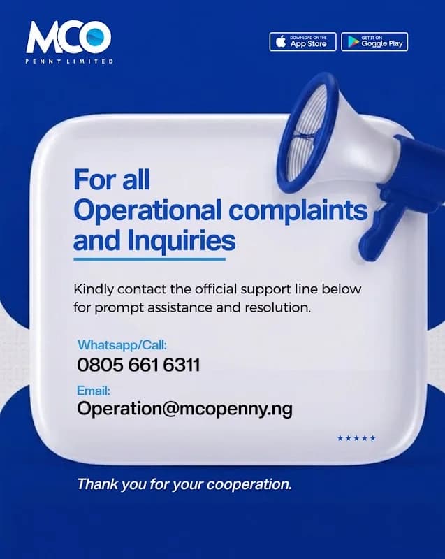 MCO Penny Limited in Ogba