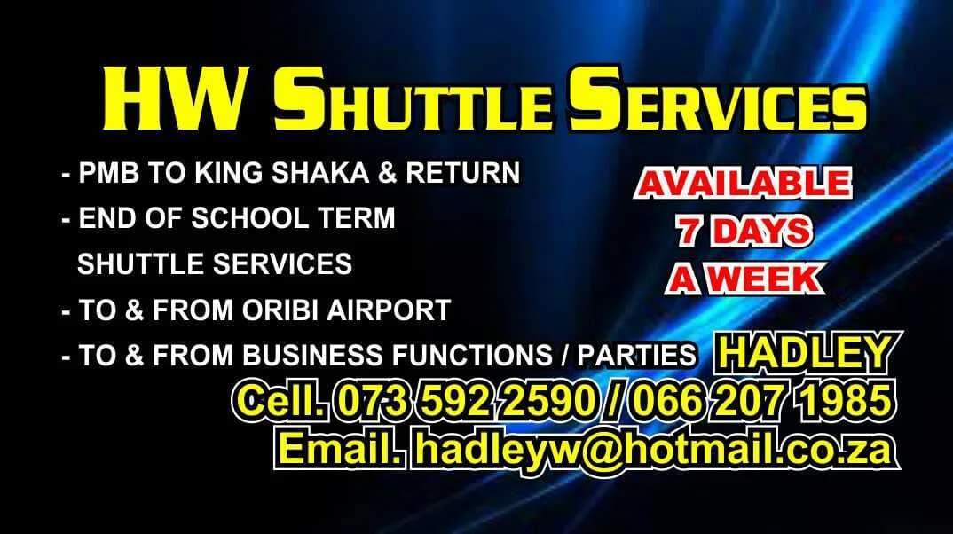 HW Shuttle Services in Scottsville