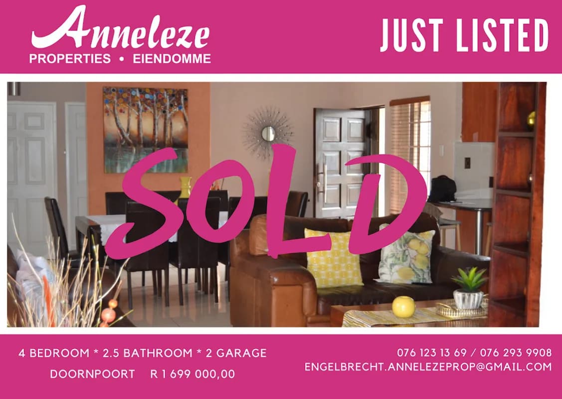 Anneleze Properties in Wonderboom