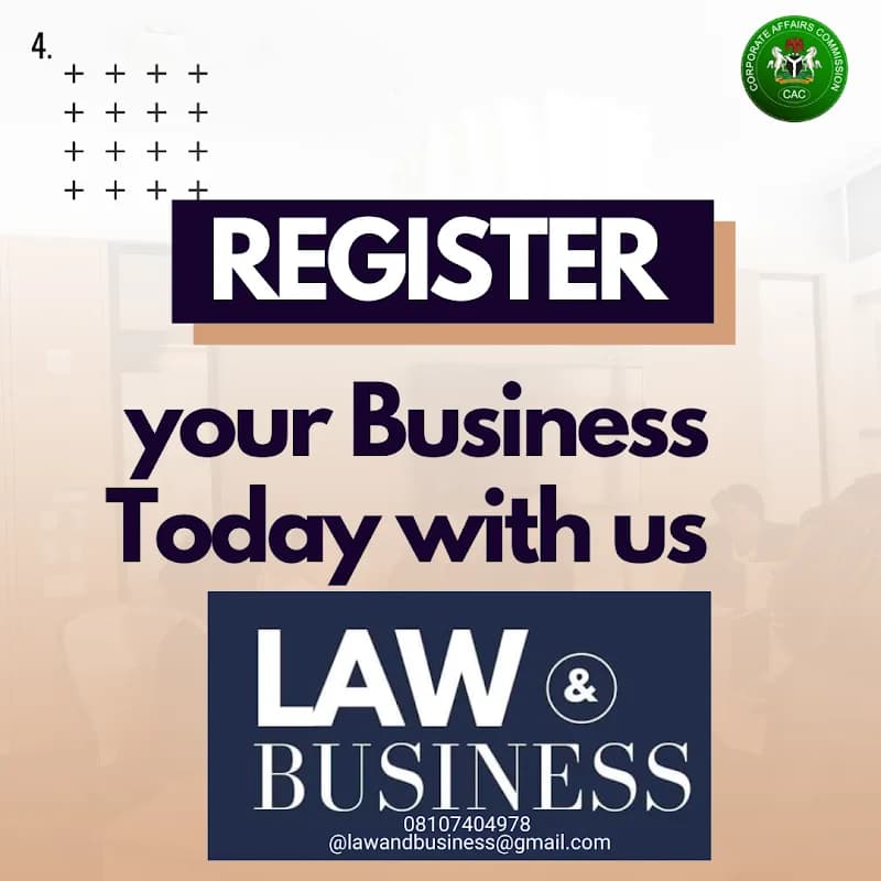 LAW AND BUSINESS NIG. in Ganaja