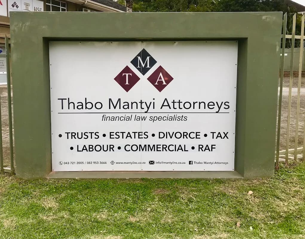 Thabo Mantyi Attorneys in Gonubie