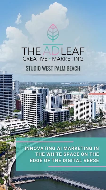 The AD Leaf Marketing Firm & Advertising Agency Studio West Palm Beach in Downtown West Palm Beach