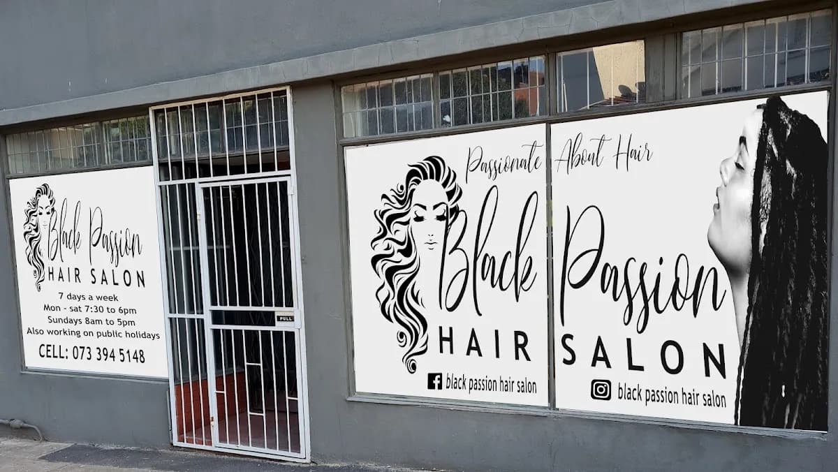 Black passion hair salon in Glenwood