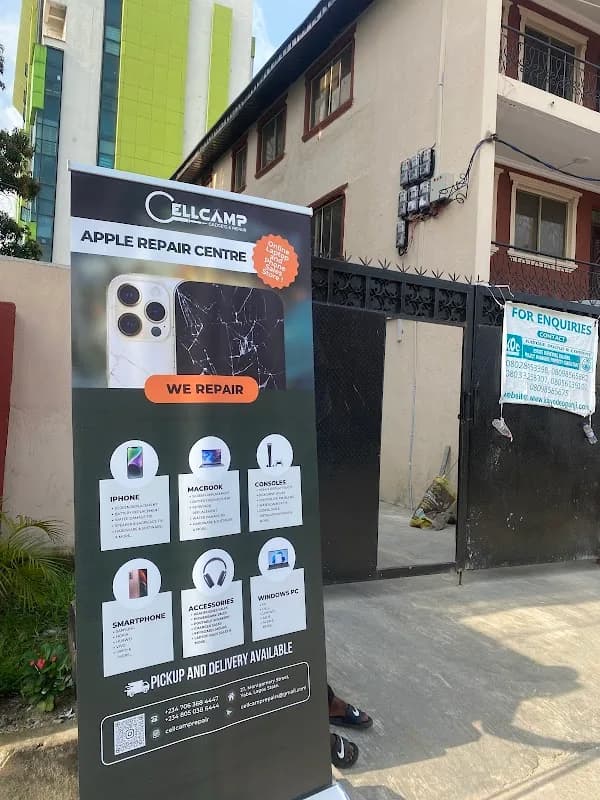Cellcamp Repair and Gadgets Sales Solution in Yaba
