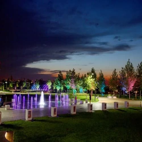 Waterfall City Park in Waterfall