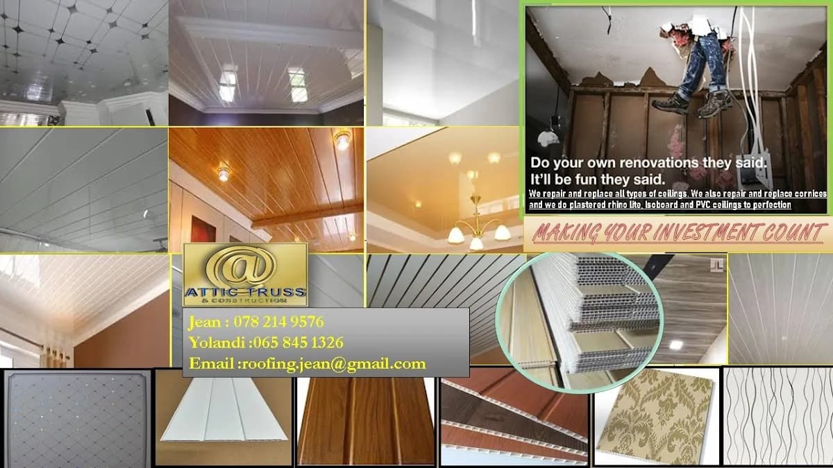 ROOF TRUSS MANUFACTURE WITBANK - ATTIC ROOF CONSTRUCTION in eMalahleni CBD