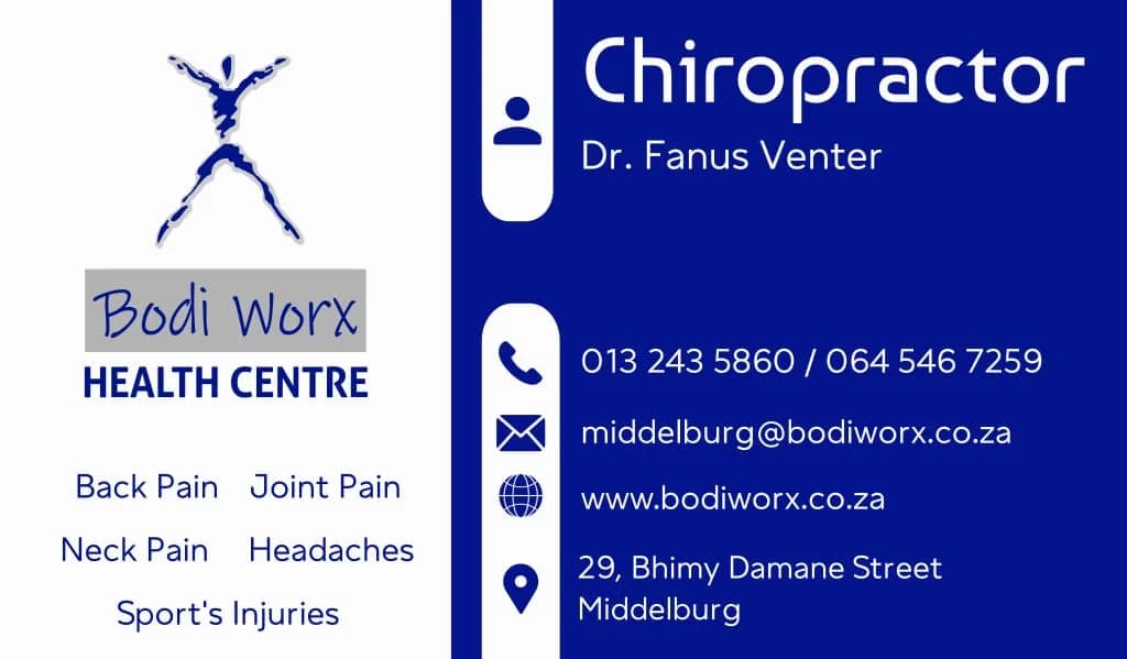 Bodiworx Health Centre in Middelburg CBD