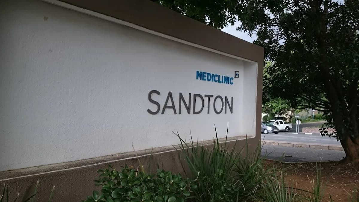 Mediclinic Sandton Hospital in Illovo
