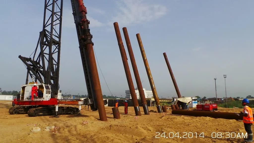 Lubrik Construction Company in AGIP Estate