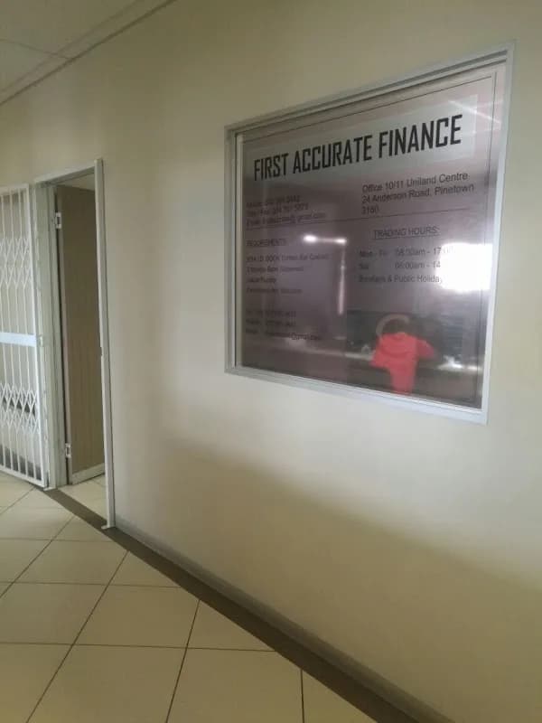 First Accurate Finance in Westmead