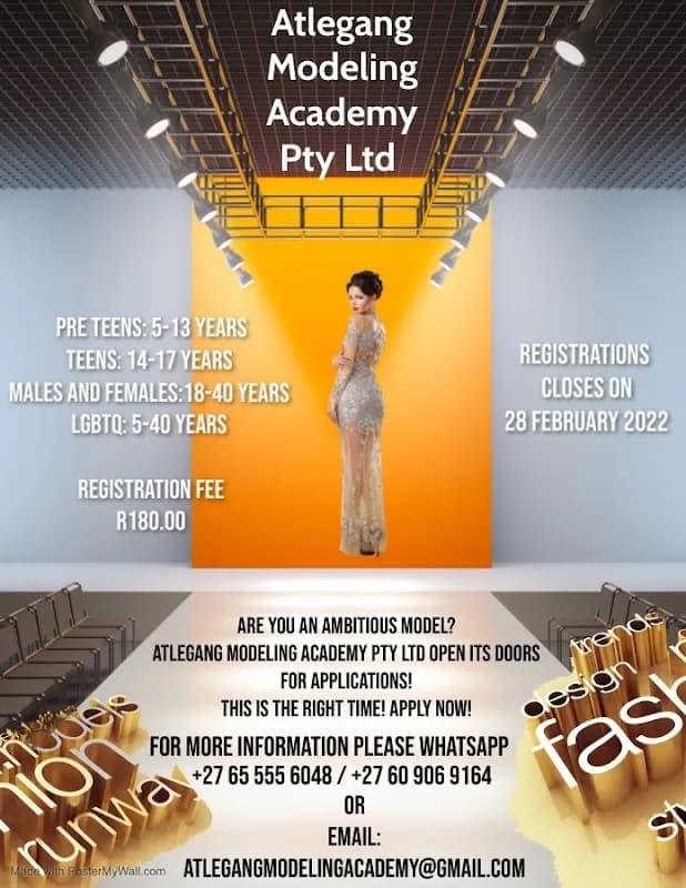 Atlegang Modeling Academy (Pty) Ltd in Montshiwa