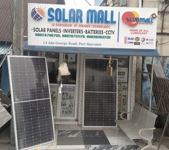Solarmall Renewable Energy in Mile 1