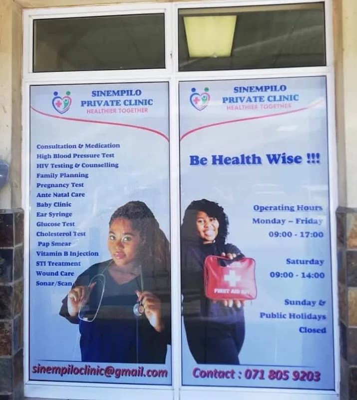 Sinempilo Private Clinic in Humewood