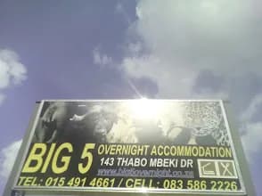 Big5 Guesthouse in Mokopane CBD