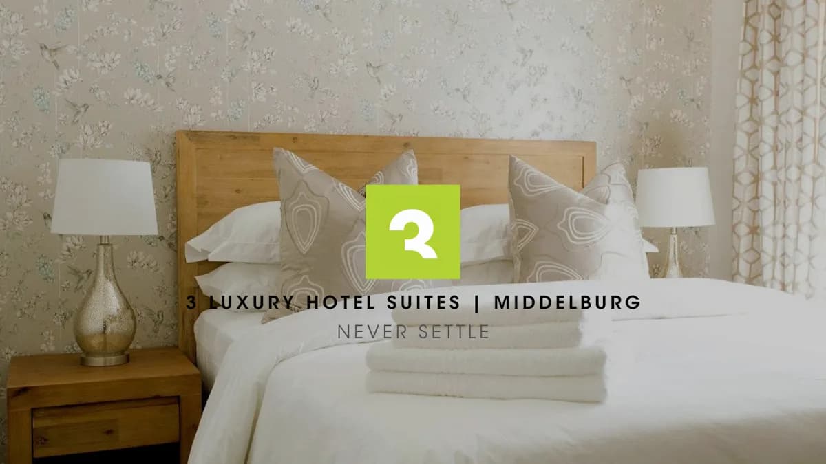 3 Luxury Hotel Suites in Middelburg CBD