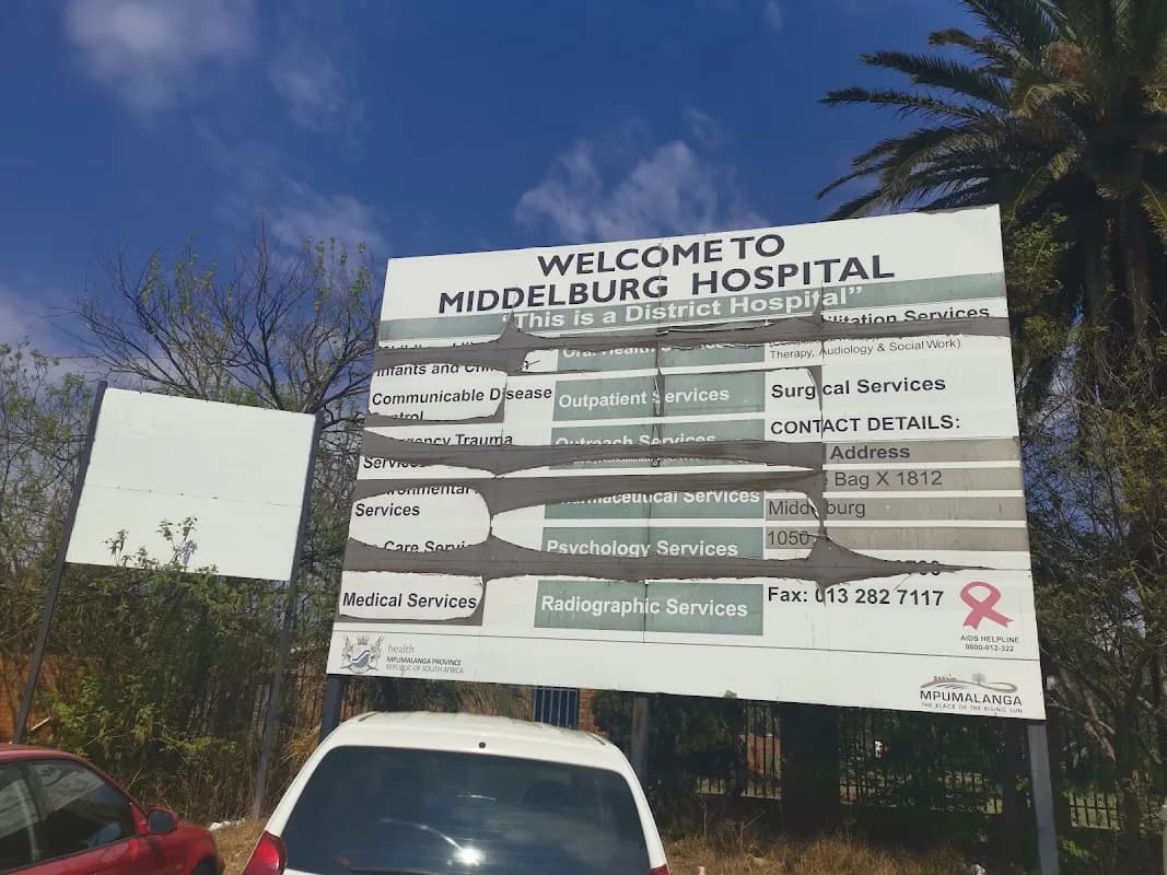 Middelburg Provincial Hospital in Aerorand