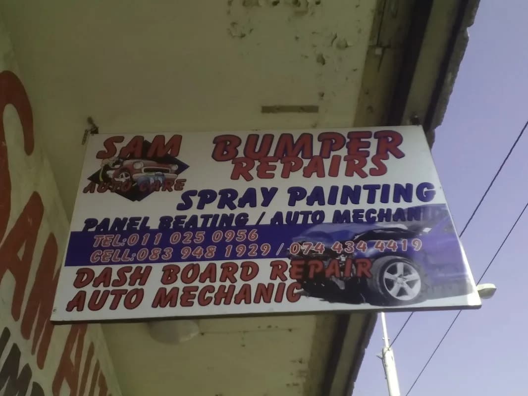 Sam Bumper Repairs in Houghton