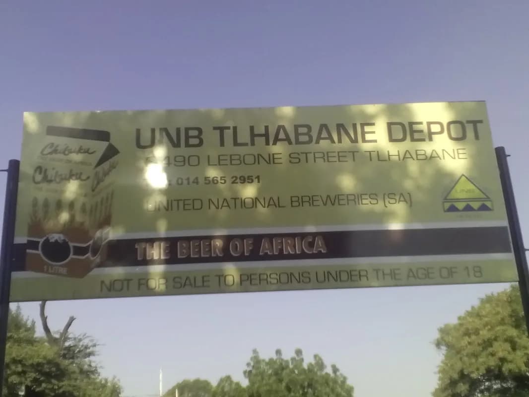 UNB Tlhabane Depot in Tlhabane