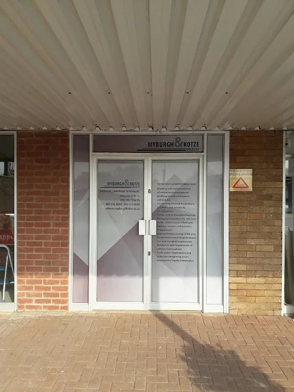 Myburgh & Kotze Ing (Labour lawyer/ ccma assistance for employers) in Baillie Park