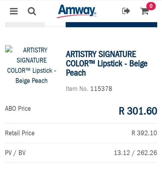 Amway Business Owners marketing in Marapong
