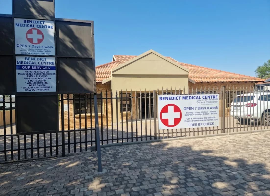 Benedict Medical Centre Dr BAKAMWIMBA in Alberton