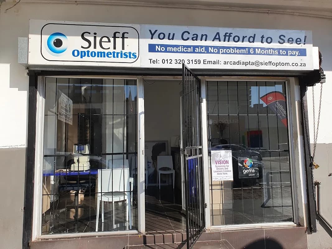 Sebotsane N E T/a Sieff Optometrist in Arcadia