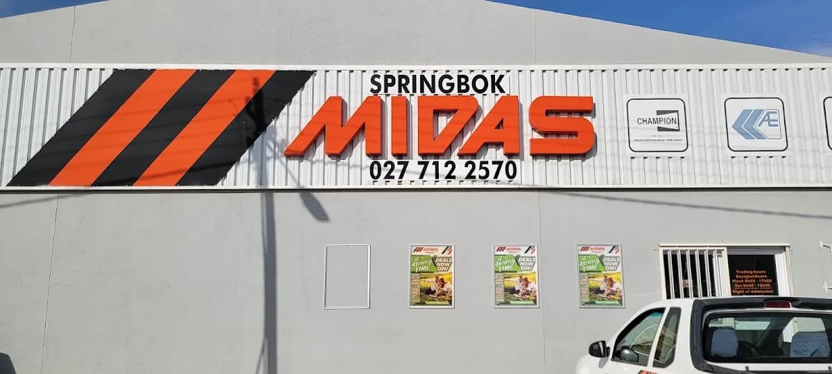Springbok Midas in O'kiep