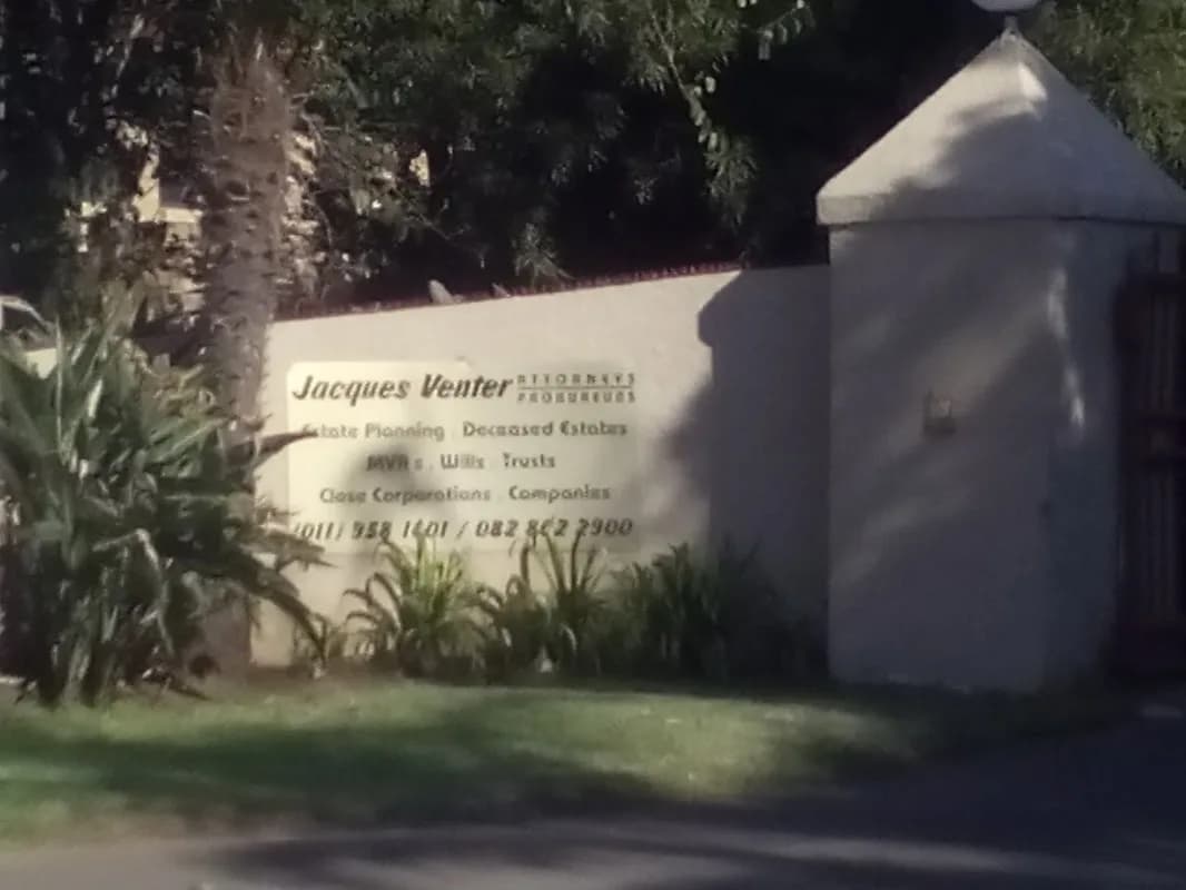 Jacques Venter in Ruimsig