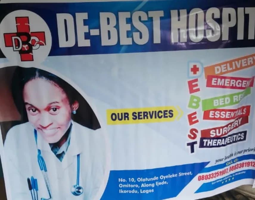 DE BEST HOSPITAL in Ikorodu
